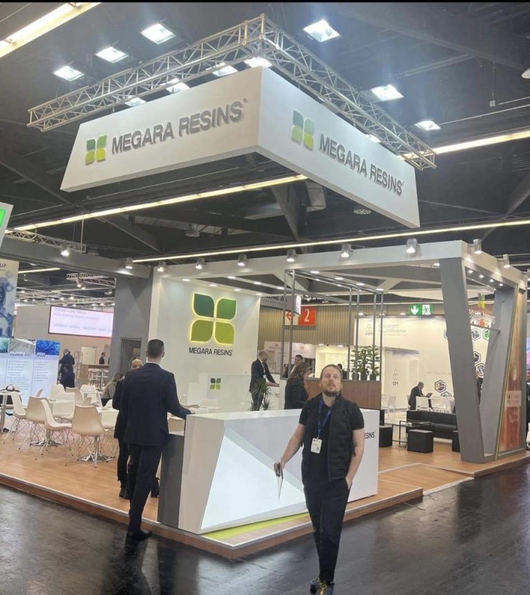 Megara Resins at the European Coatings Show 2023 in Nuremberg