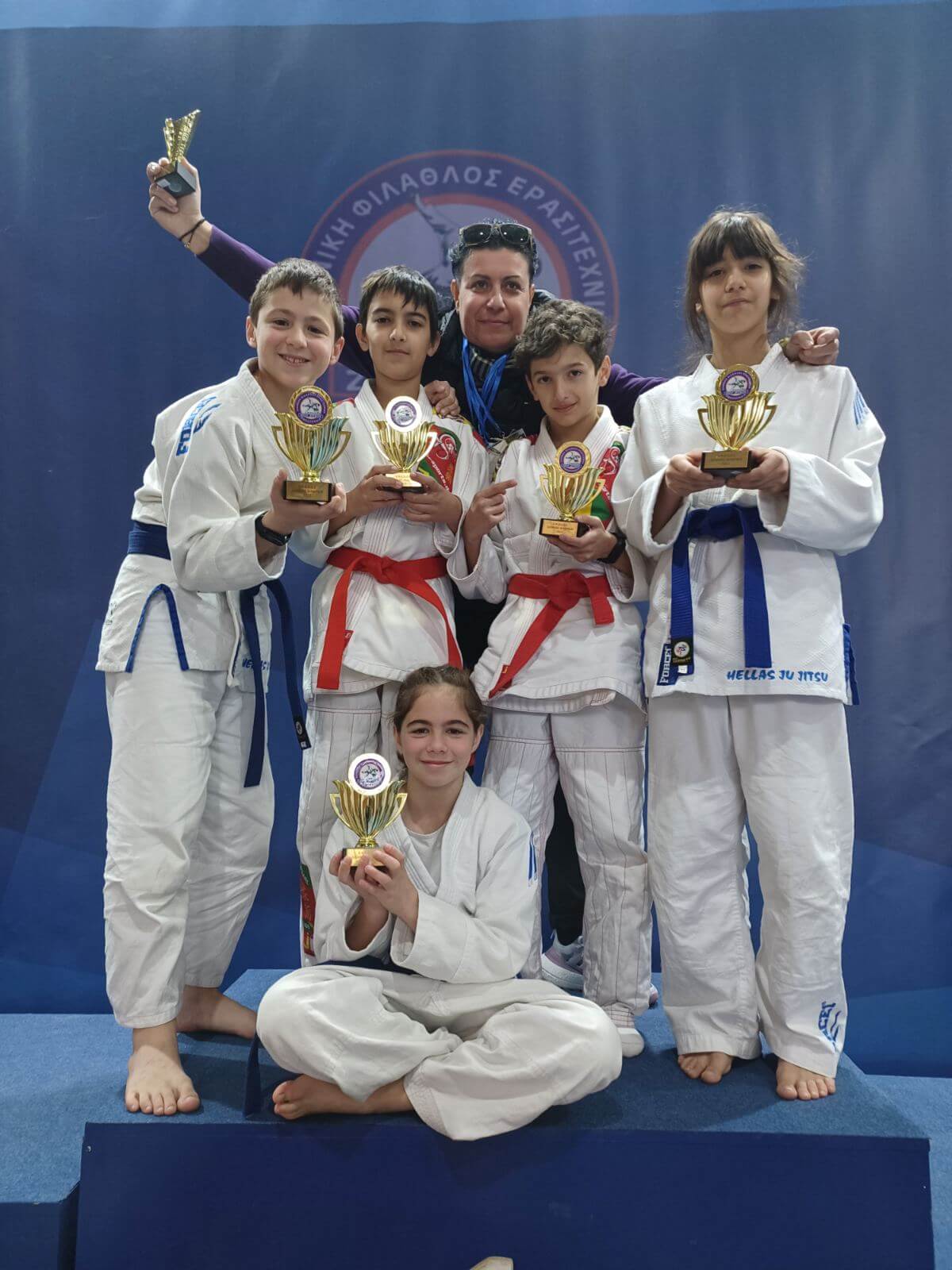 Athletes from Martial Arts Association "Skiron" of Nea Peramos